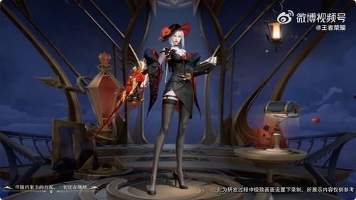 露娜新皮肤最新爆料图片,炫彩光影，仙子降临