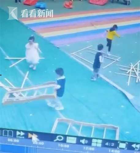 爆料视频小孩拆床